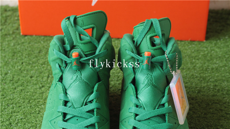 Authentic Air Jordan 6 Gatorade Green